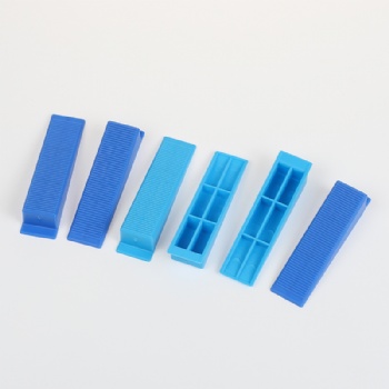 Tile leveling system wedge