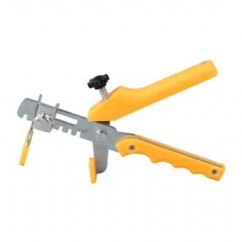 Tile leveling system metal plier