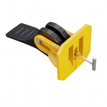 New type reusable tile leveling system
