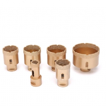 6mm JMTLS OEM M14 5/8-11 6mm-130mm tile rock granite marble ceramic concrete diamond core drill bit sets for use Angle grinder