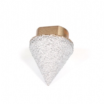 M10, M14, 5/8''-11, M16 Counter Sink Drilling Cone Porcelain Diamond drill Cone Ceramic Milling Cone