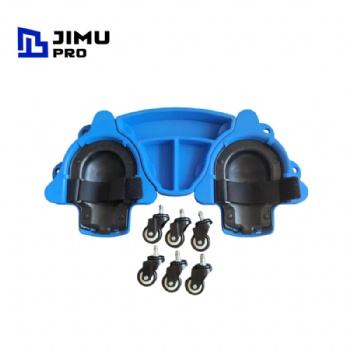 New 2-in-1 Rolling Knee Pads for Work – Modular Design, Detachable & Mobile Knee Protection